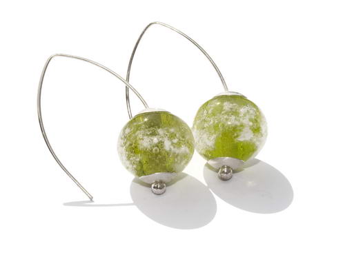 Oorbellen groen